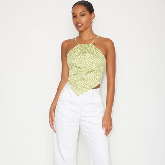 Dynamite Tie-Back Halter Cami - Picture 2 of 8